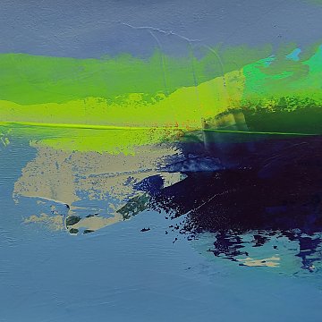 |+|Farbnotiz Nr.12 / Acryl auf Papier / 15 x 15