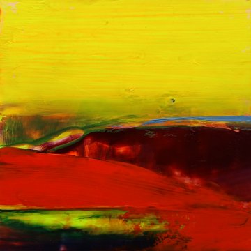 |+|Farbnotiz Nr.24 / Acryl auf Papier / 15 x 15