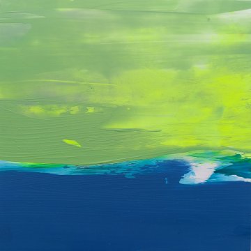 |+|Farbnotiz Nr.31 / Acryl auf Papier / 15 x 15