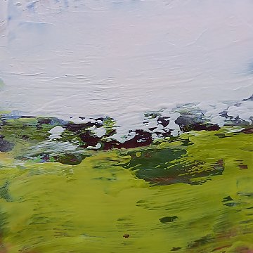 |+|Farbnotiz Nr.43 / Acryl auf Papier / 15 x 15