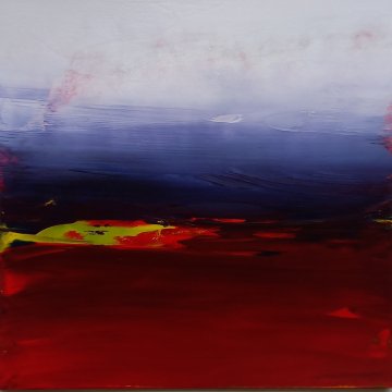 |+|Farbnotiz Nr.47 / Acryl auf Papier / 15 x 15