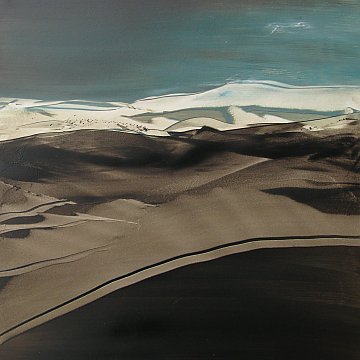 |+|Gesso2 / Öl auf Gessoplatte, 2023 / 30 x 30