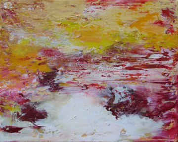 |-|So Zerronnen / Öl auf Leinwand / 40 x 50