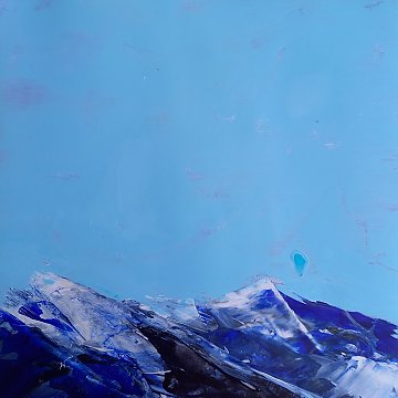 |+|ST 18 / Acryl auf Steinpapier / 30 x 30