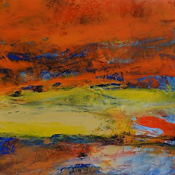 |-|St3 / Acryl aufSteinpapier, 2022 / 30 x 30