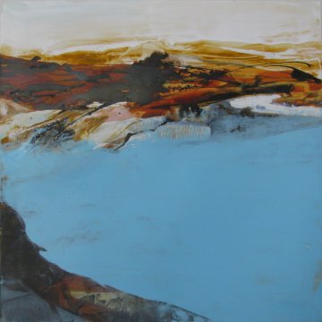 |+|St6 / Acryl auf Steinpapier, 2023 / 30 x 30