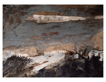 |+|Cloud 4 / Tusche, Mixed Media und Collage, 2026 / 19 x 30